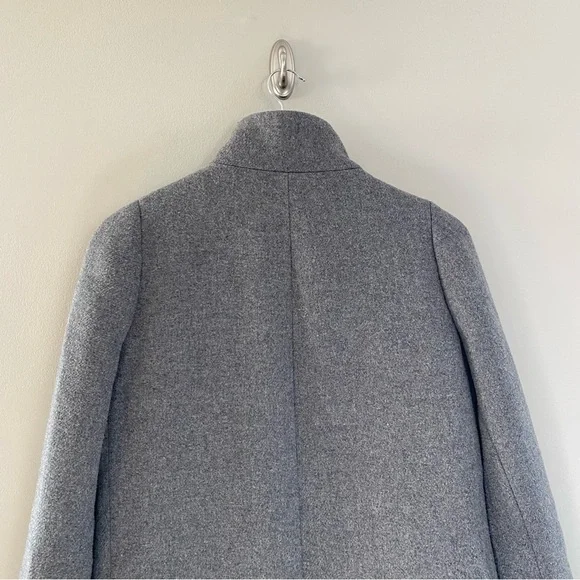 J. CREW MERCANTILE City Coat in Grey Size 2 - Picture 8 of 12